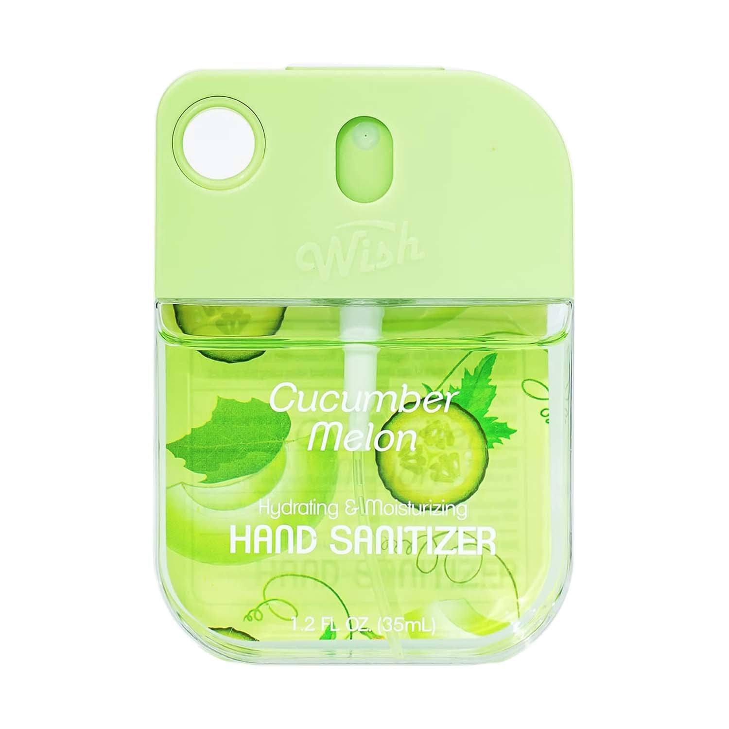 Wish Liquid Hand Sanitizer Spray 1.2oz Cucumber 60381