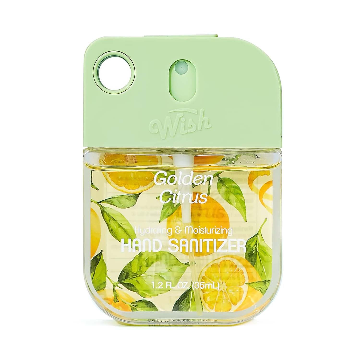 Wish Liquid Hand Sanitizer Spray 1.2oz Golden Citrus 60383