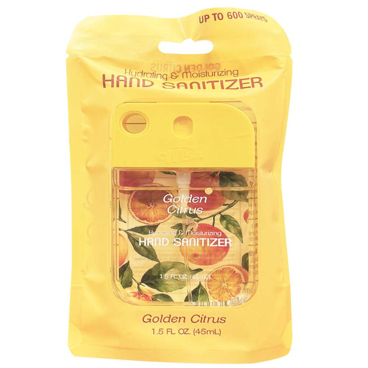 Wish Liquid Hand Sanitizer Spray 1.5oz Golden Citrus 60386
