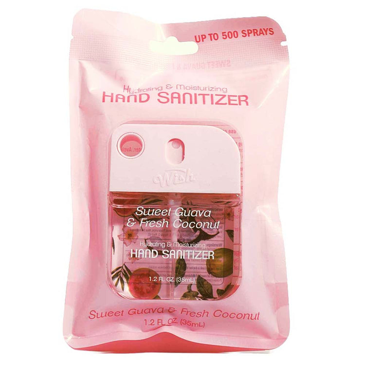 Wish Liquid Hand Sanitizer Sweet Guava & Fresh Coconut 60382