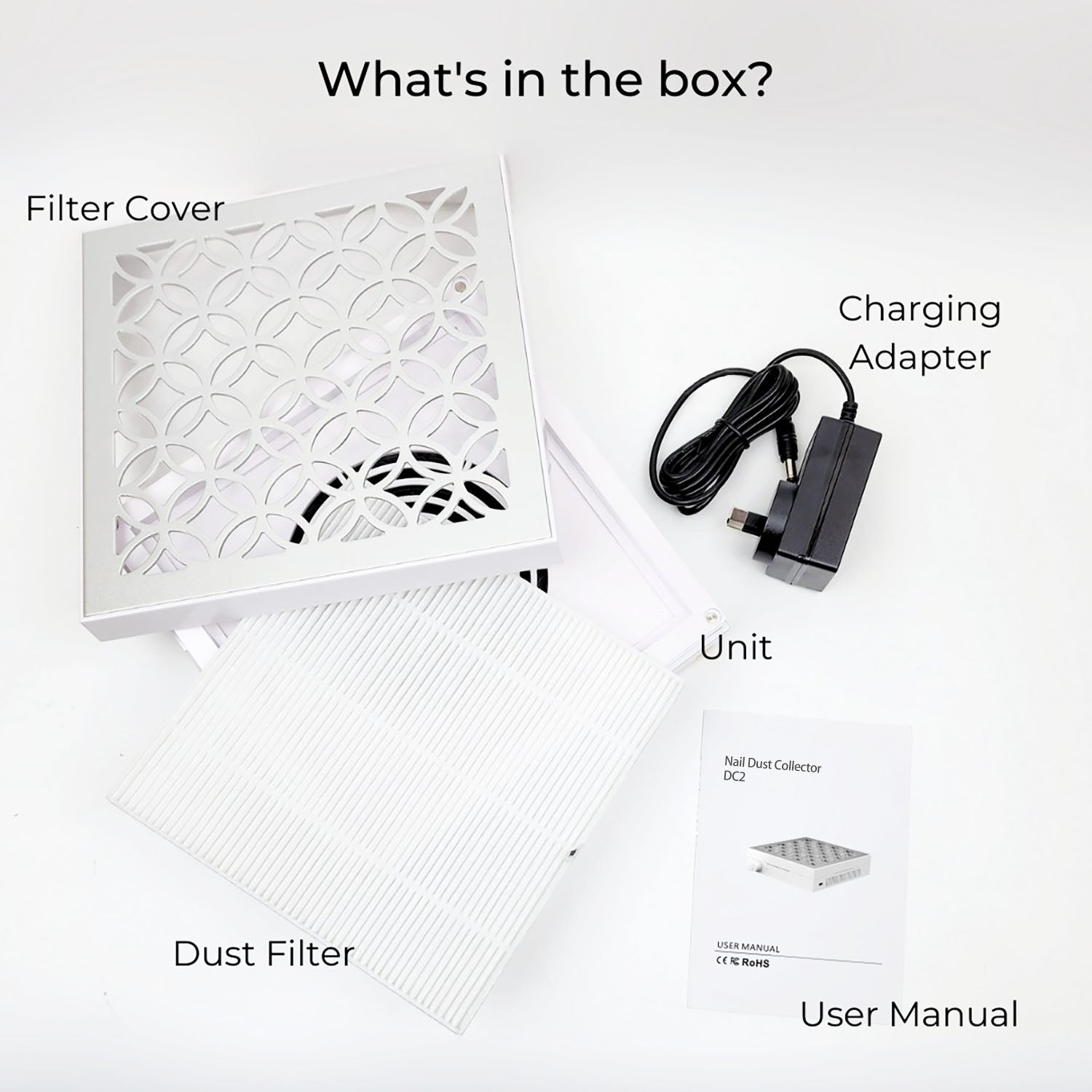 Professional Nail Dust Collector DC2 26223