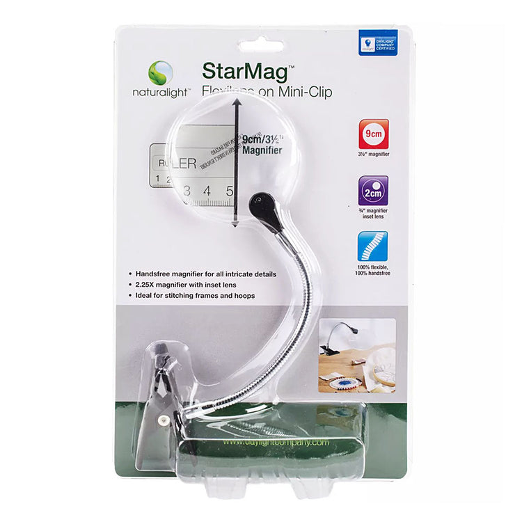 Daylight StarMag Flexilens on Mini Clip Magnifier UN91101