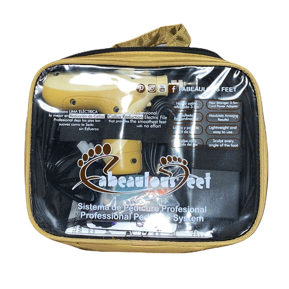 Fabeaulous Feet Système de pédicure électrique 12V - Caramel