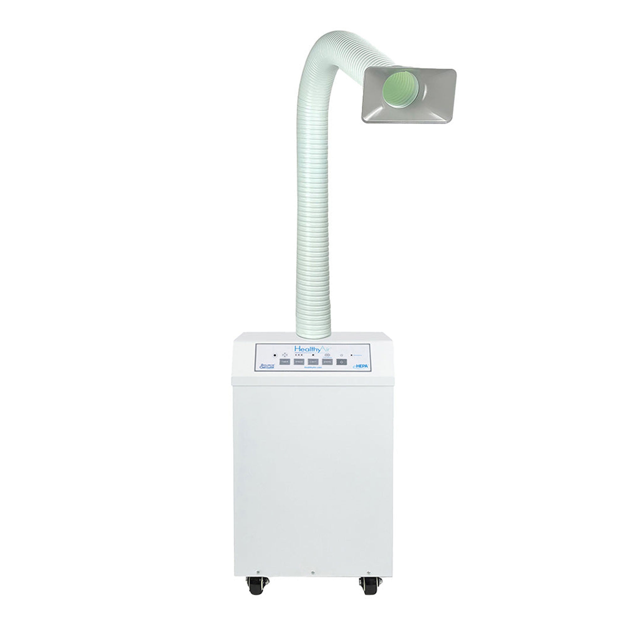 Purificateur d'air à la source HealthyAir, blanc, rectangulaire simple