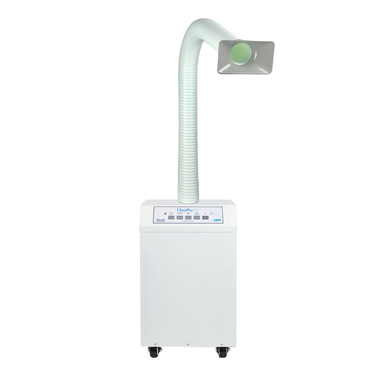 Purificateur d'air à la source HealthyAir, blanc, rectangulaire simple