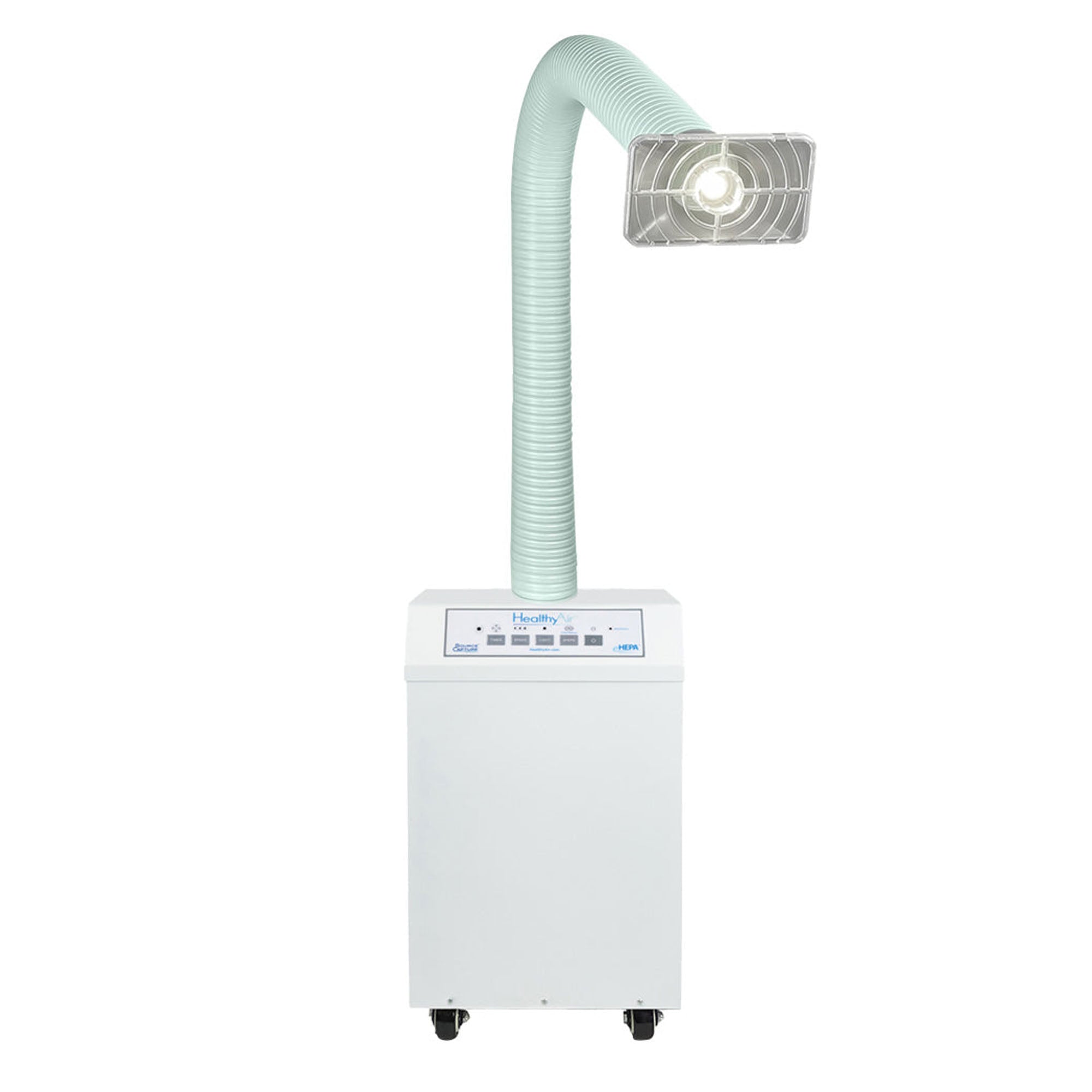 Purificateur d'air à la source HealthyAir, blanc, rectangulaire simple