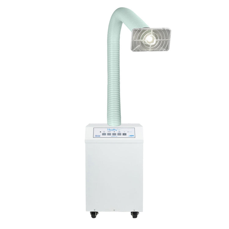 Purificateur d'air à la source HealthyAir, blanc, rectangulaire simple