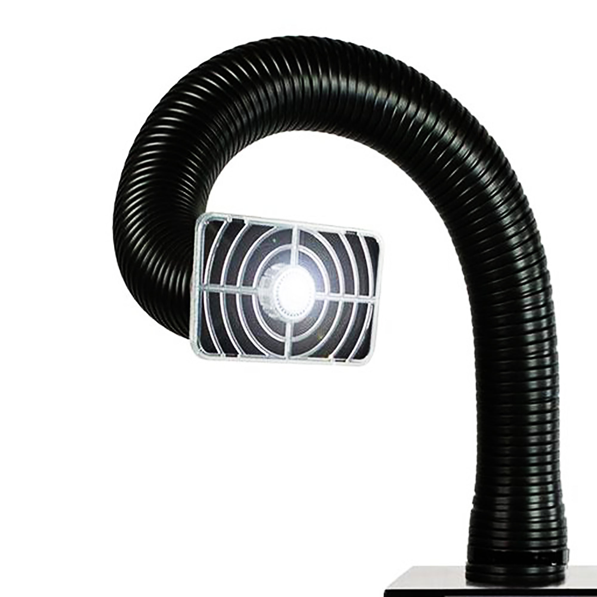 Lumière DEL HealthyAir avec grille rectangulaire noire HA-LED-GR-3