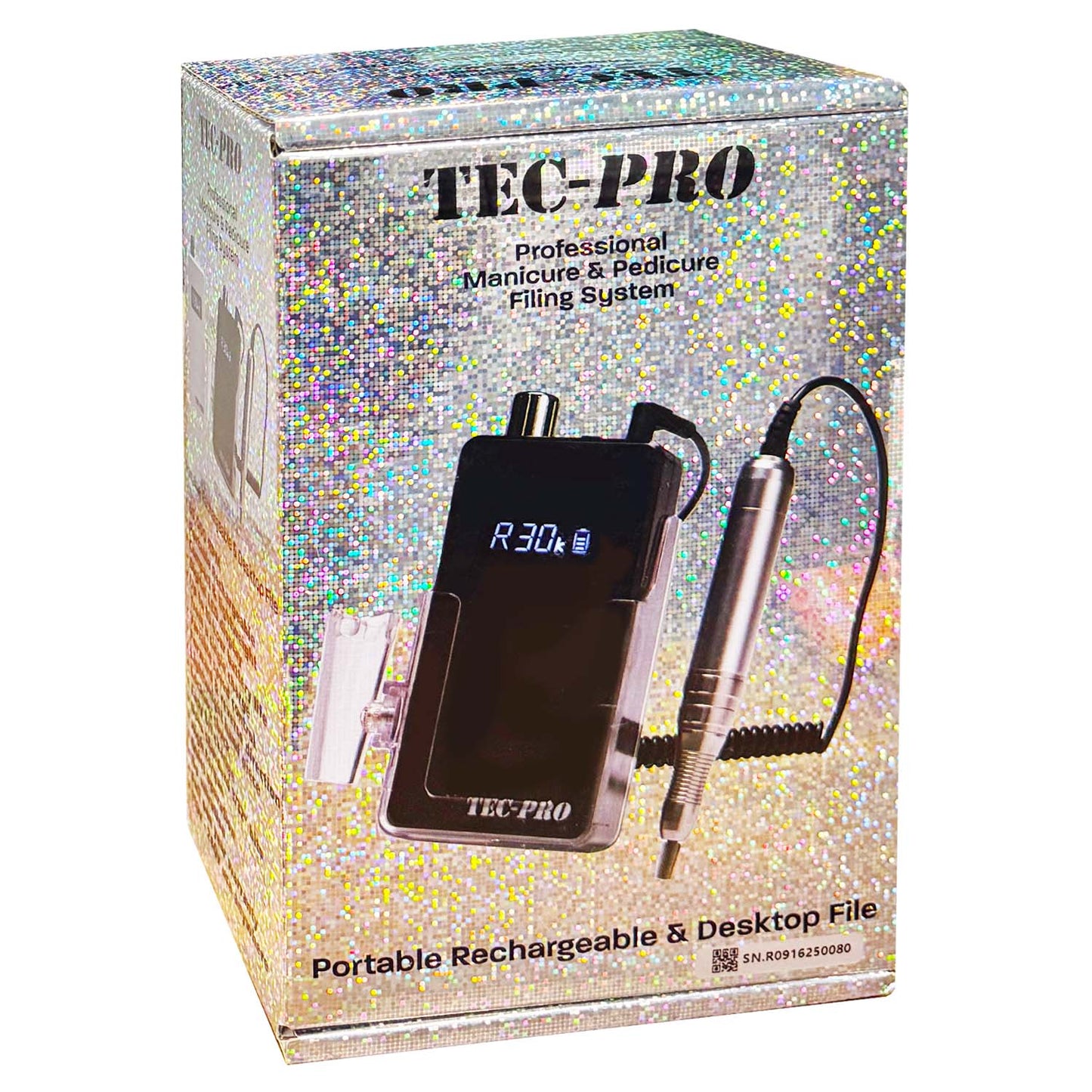 Medicool TEC-PRO Portable Electric Nail File White TEC-PRO-W