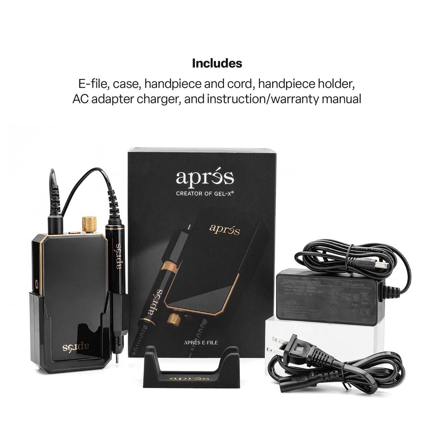 Aprés E-file - BLACK AP-6EFILE-BLK 44025