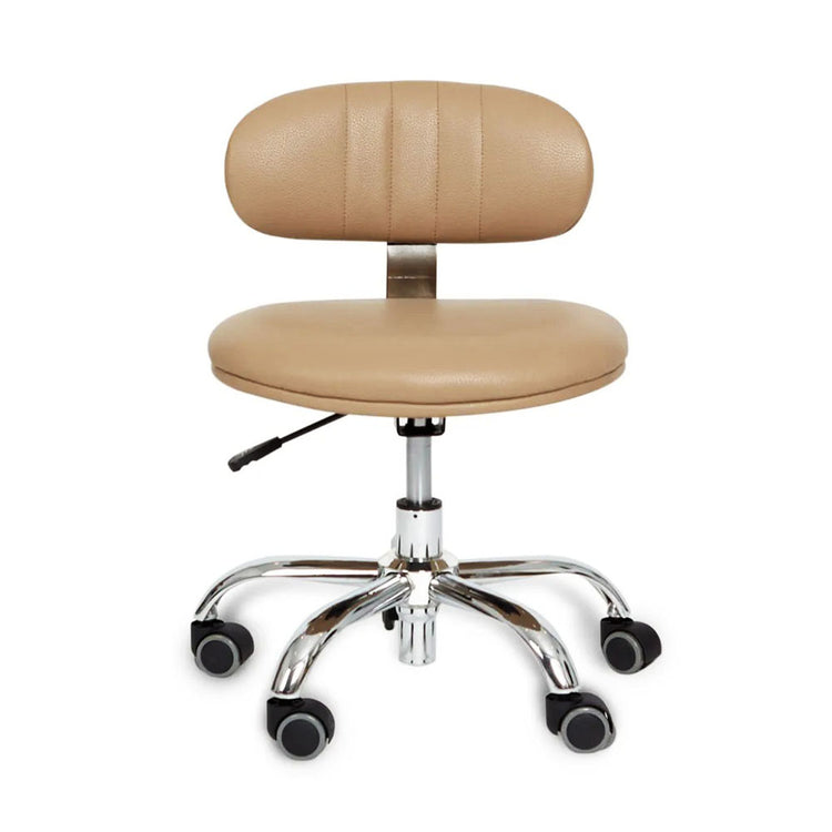 J&A M Technician Stool - Taupe Beige - Low Piston 03269