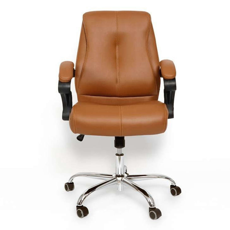Deluxe Client/Customer Chair - Cappuccino