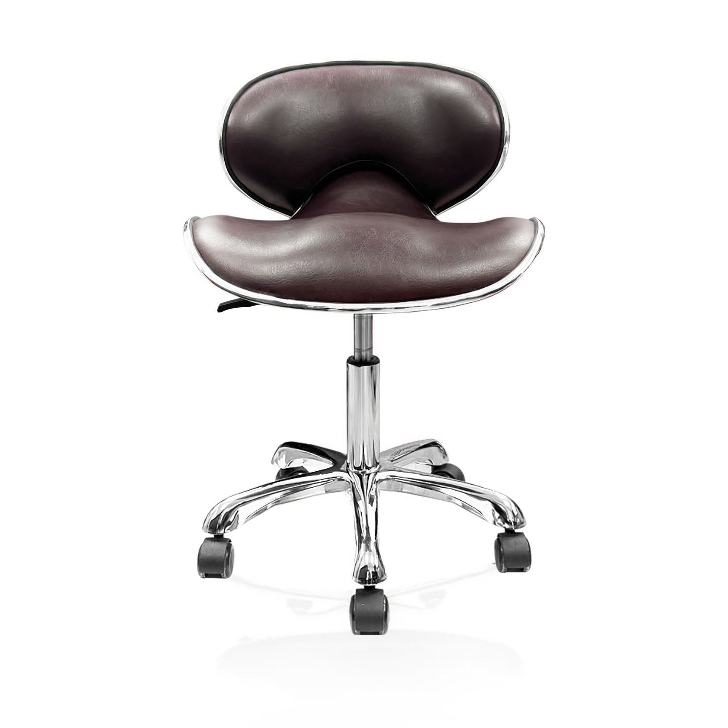 Ikonna Euro Pedi/Mani Stool - Coffee FBC-9MC
