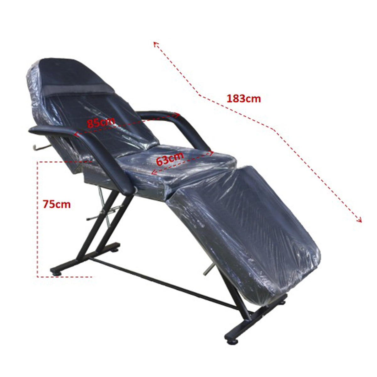 Lit Esthétique Sans Tabouret ZD-813 Noir