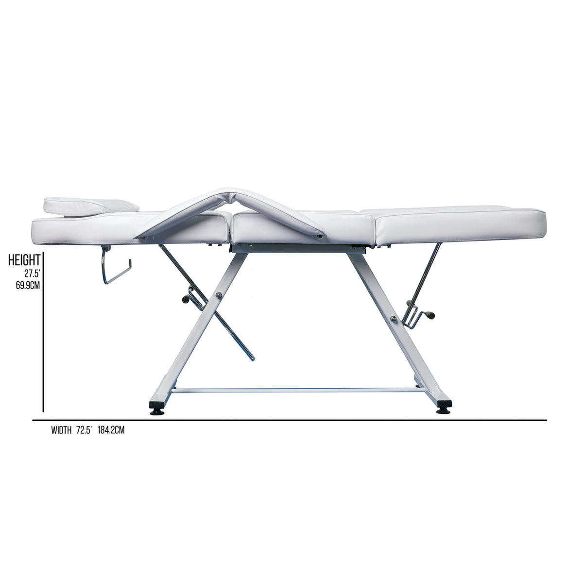 Facial Bed Without Stool ZD-813 White