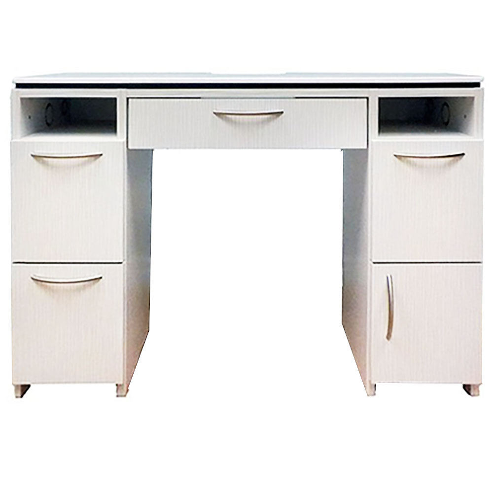Esprimere Manicure Station 40L"x15.5W"x30H" White NS430_GEL