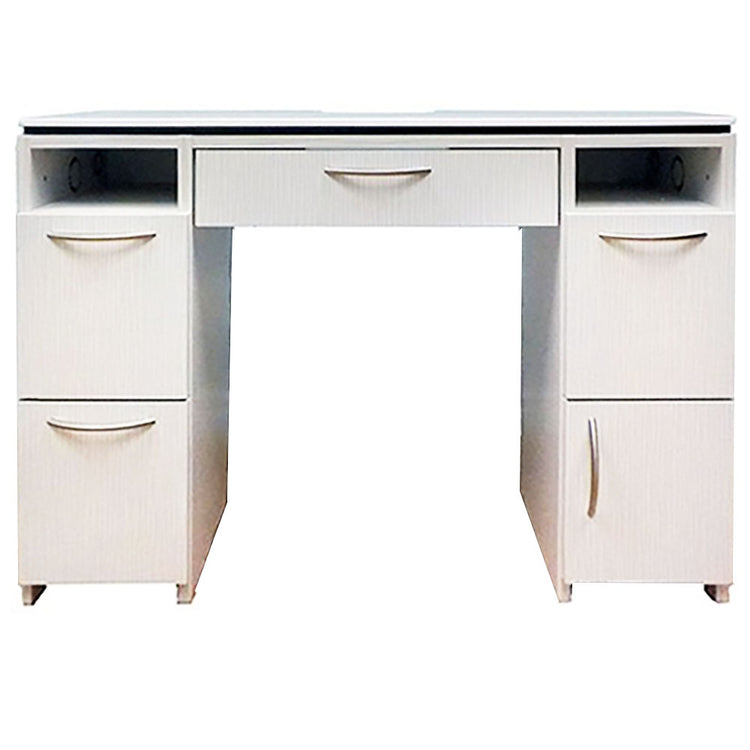 Esprimere Manicure Station 40L"x15.5W"x30H" White NS430_GEL