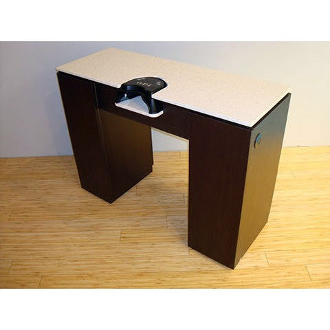 Esprimere Manicure Station 40L"x15.5W"x30H" White NS430_GEL