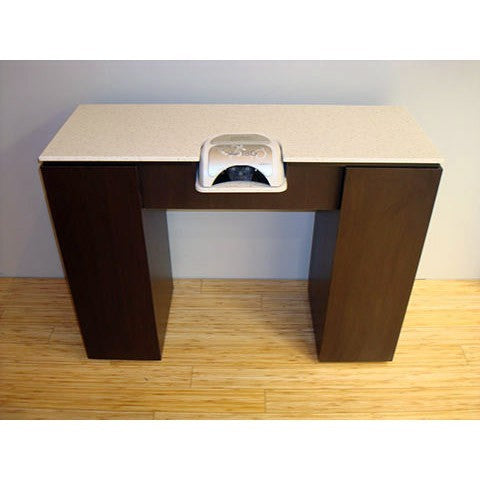 Esprimere Manicure Station 40L"x15.5W"x30H"  White NS430_GEL