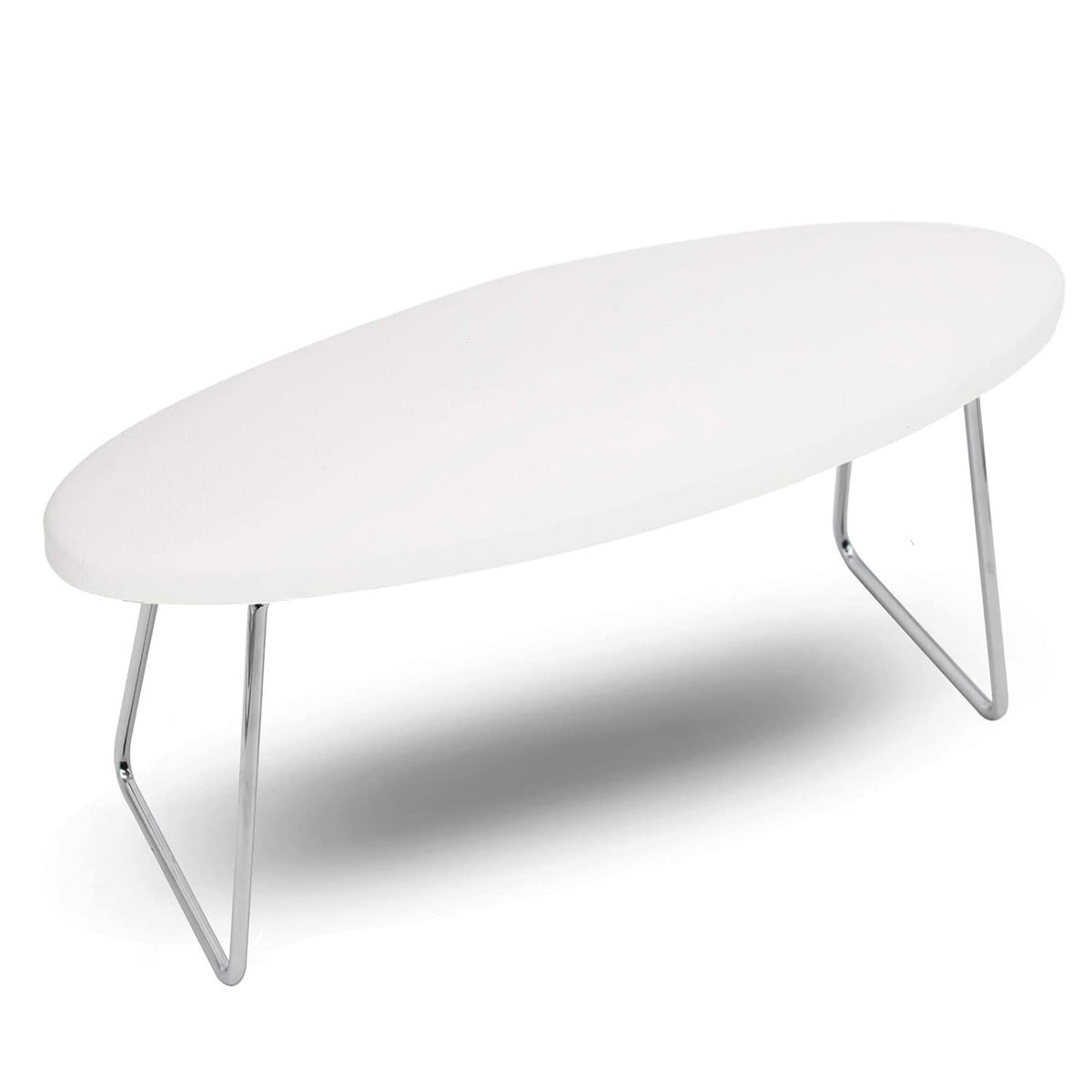 Repose-mains en cuir pour manucure (accoudoir) blanc ARM-STW 41137