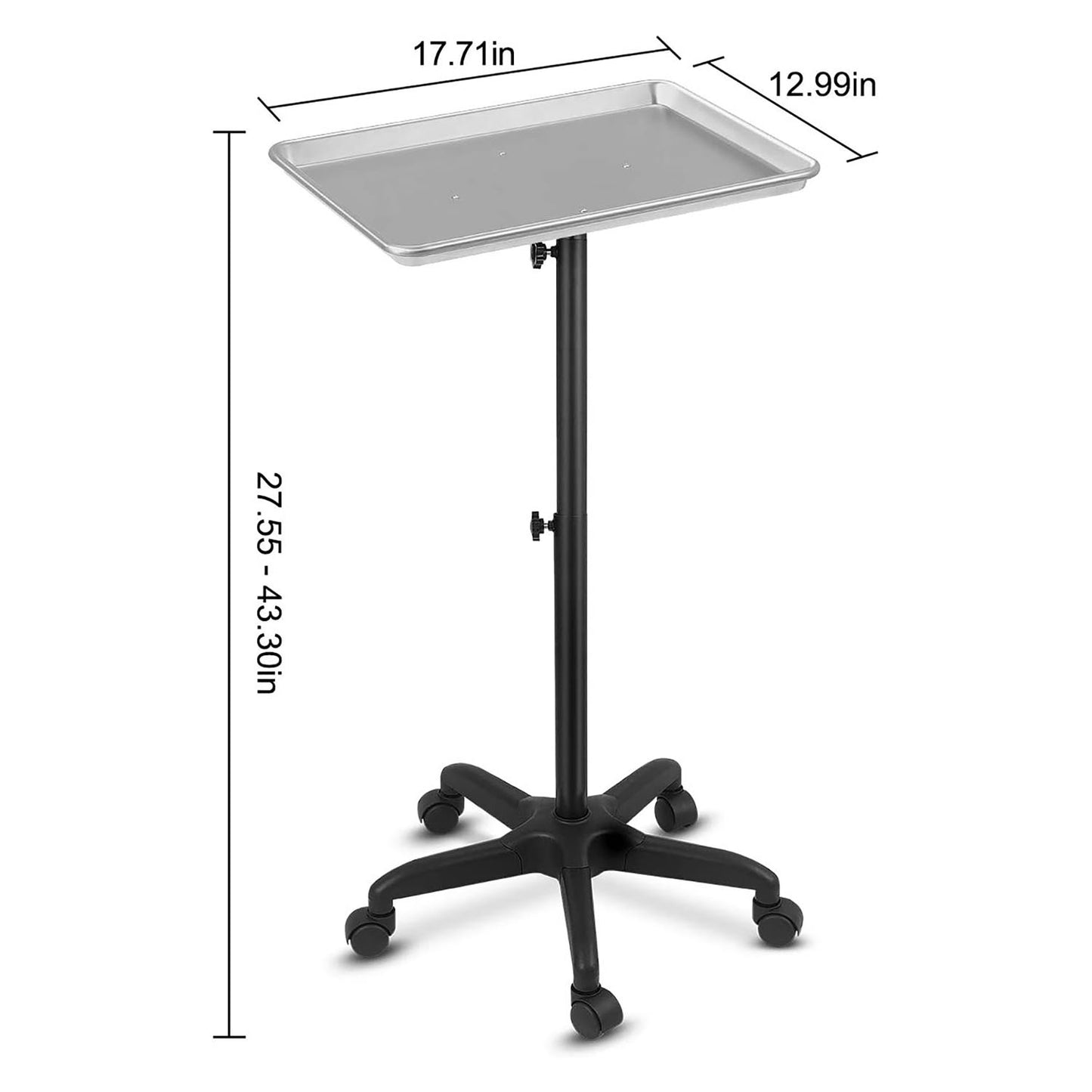 PI Salon Trolley With Metal Tray HST 11