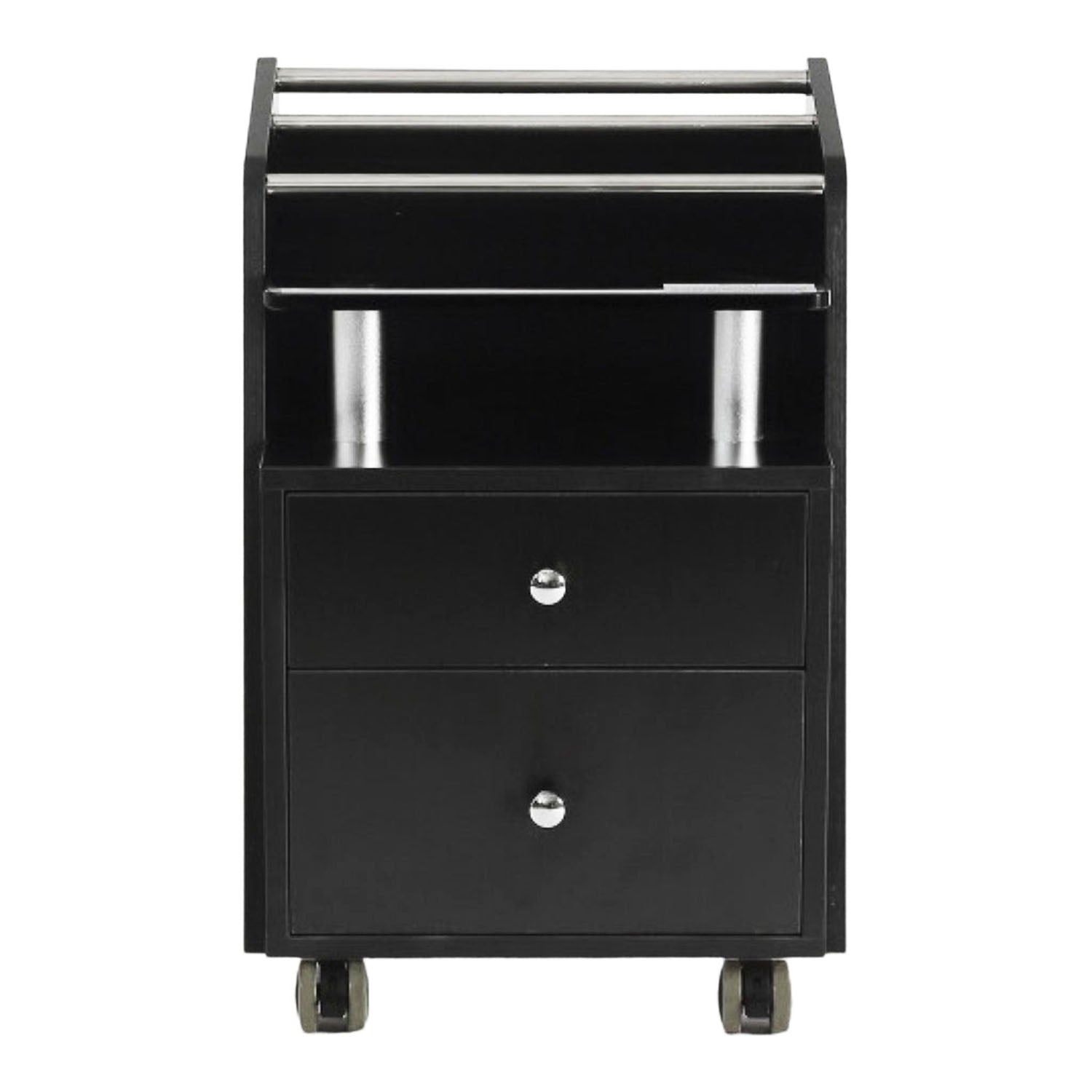 J&A Pedi Cart Black