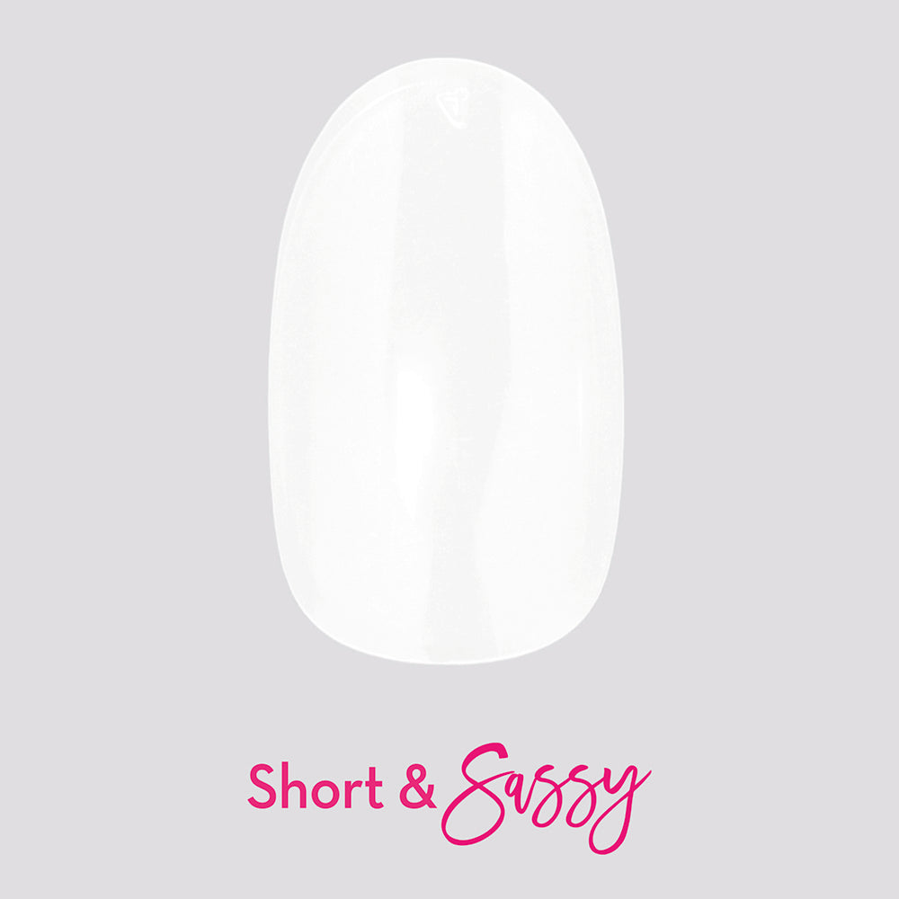 CuccioPRO Short & Sassy Ultra Clear Tips 100Count CPNT6002