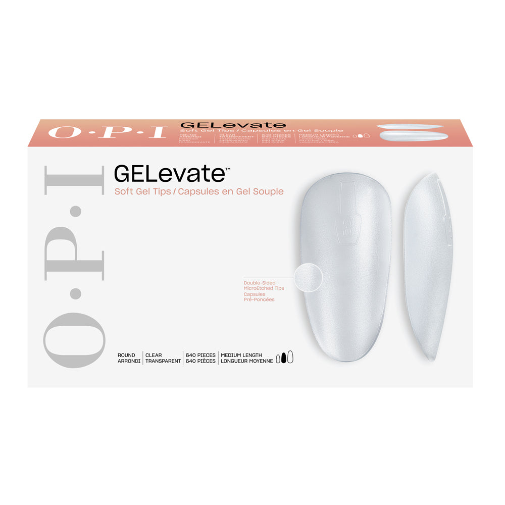 OPI GELevate Soft Gel Extensions Tips Round FCT001