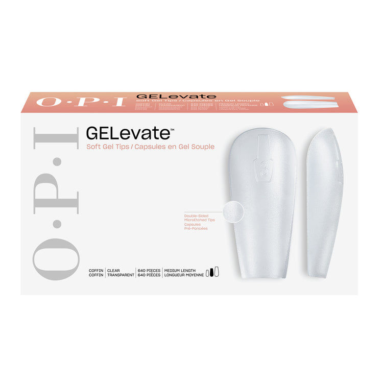 OPI GELevate Soft Gel Extensions Tips Coffin FCT002