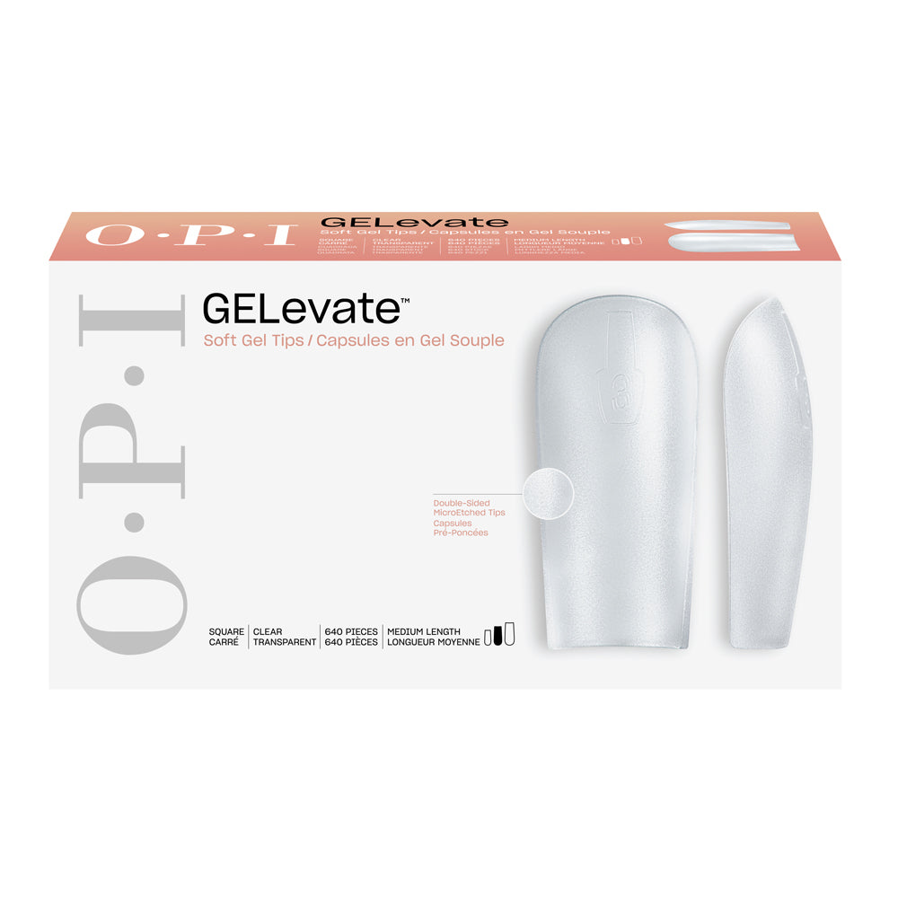 OPI GELevate Soft Gel Extensions Tips Square FCT003