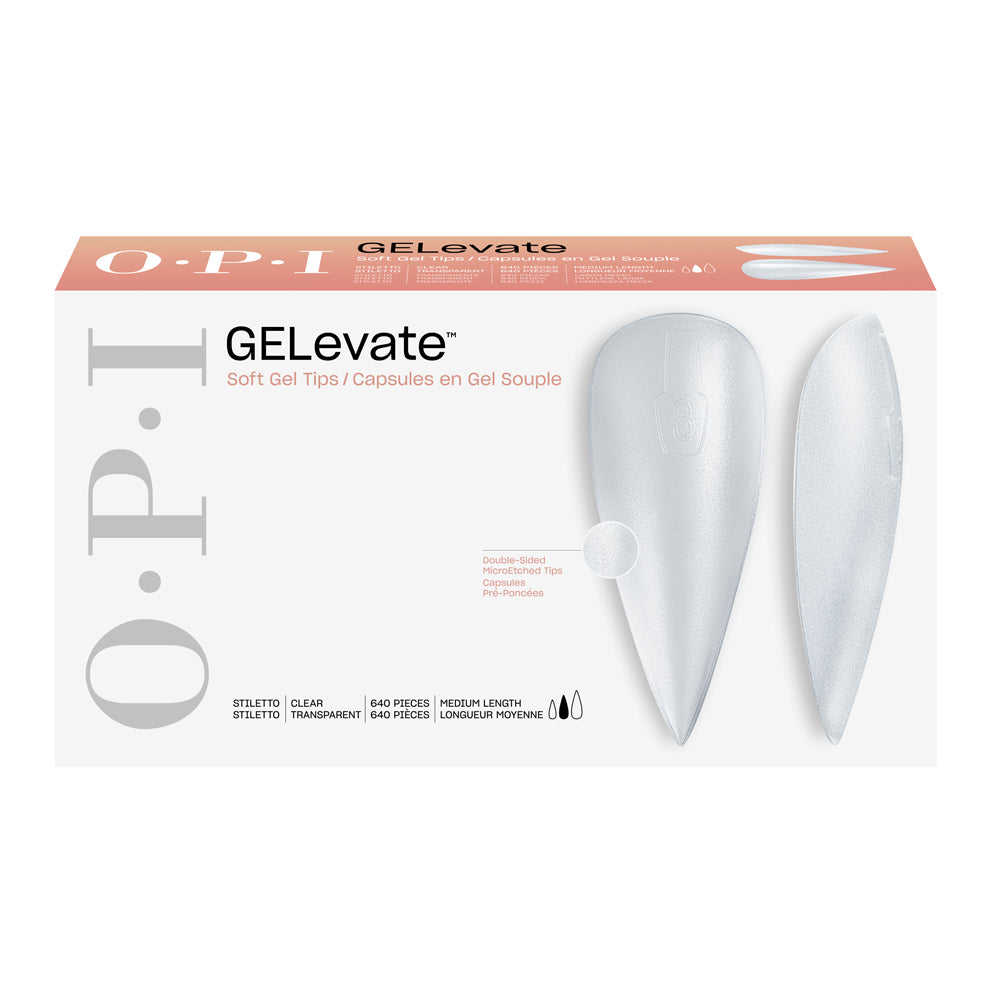 OPI GELevate Soft Gel Extensions Tips Stiletto FCT005