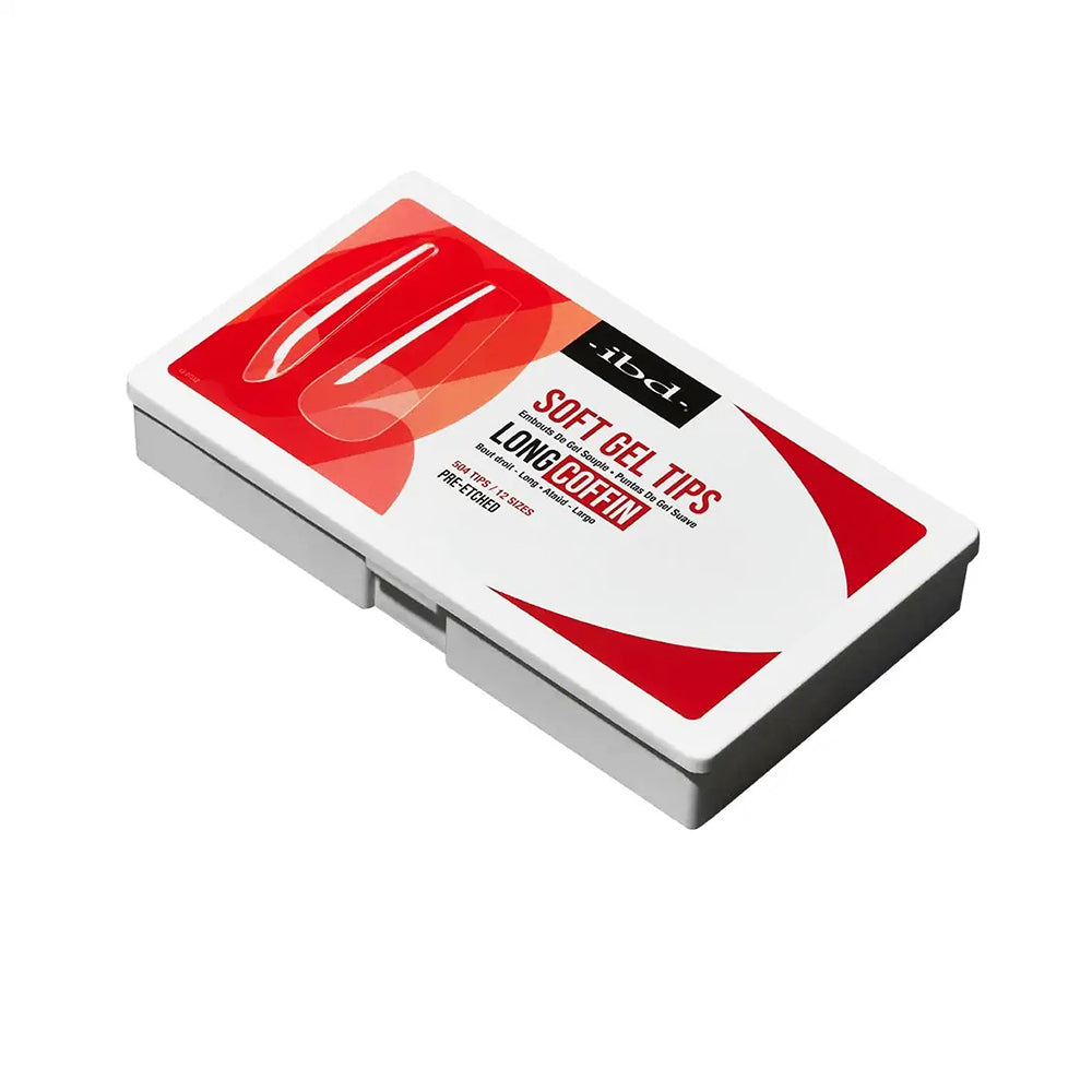 IBD Soft Gel Tips 504 Móng 12 Kích cỡ - Long Coffin 36209