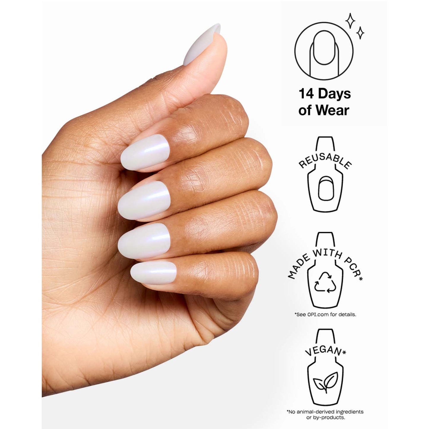 OPI xPRESS/ON Press on Nails Tips Kyoto Oyster AN195S