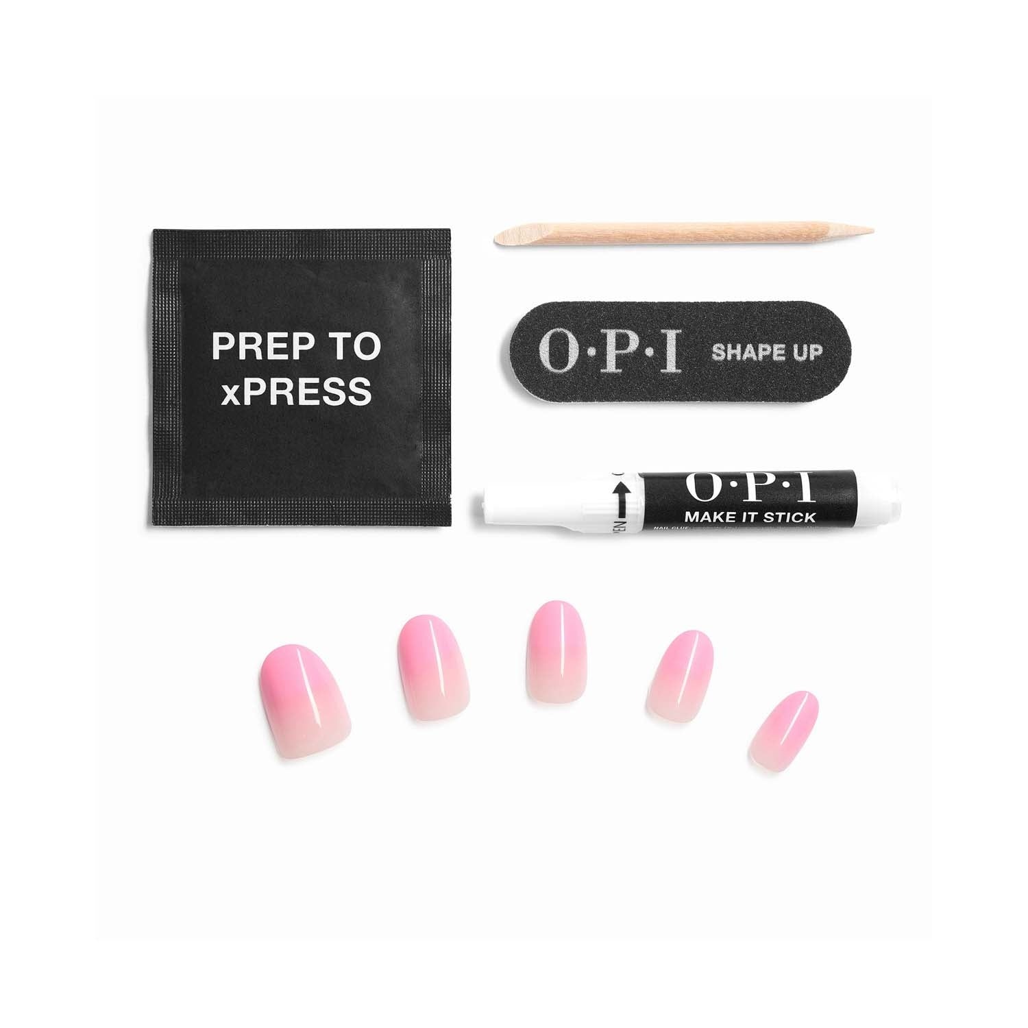 OPI xPRESS/ON Press on Nails Tips Let it Pink In AN069S