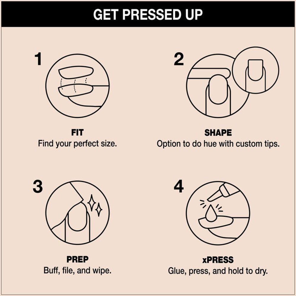 OPI xPRESS/ON Press On Nails Tips - I Want It, I got It L