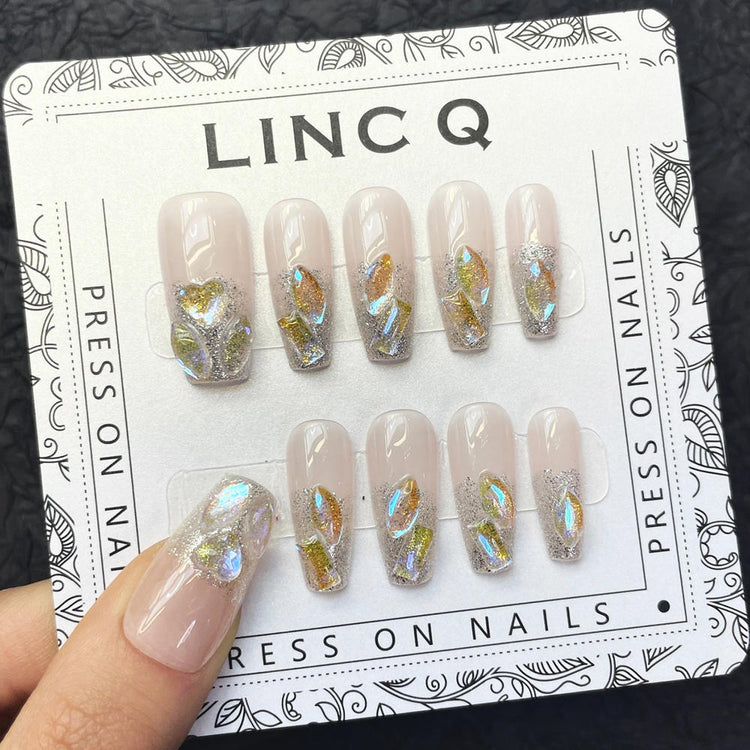Linc Q Press on Nails Tips #10 Short 00010