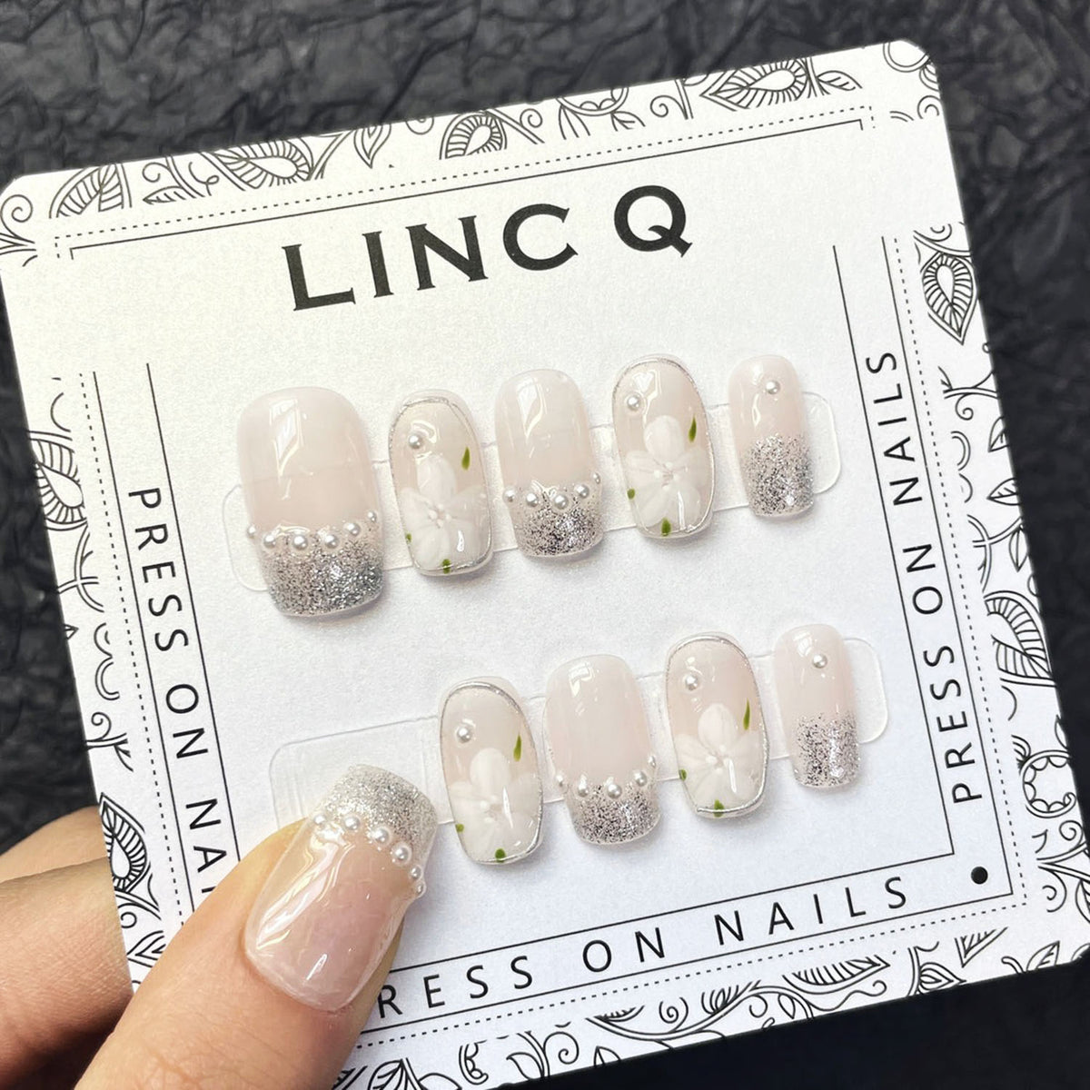Ongles à presser Linc Q Tips #41 courts 00041