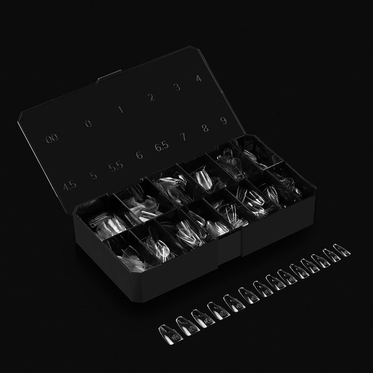 Apres Gel-X Soft Gel Tips Sculpted Coffin Medium 280Pcs11986