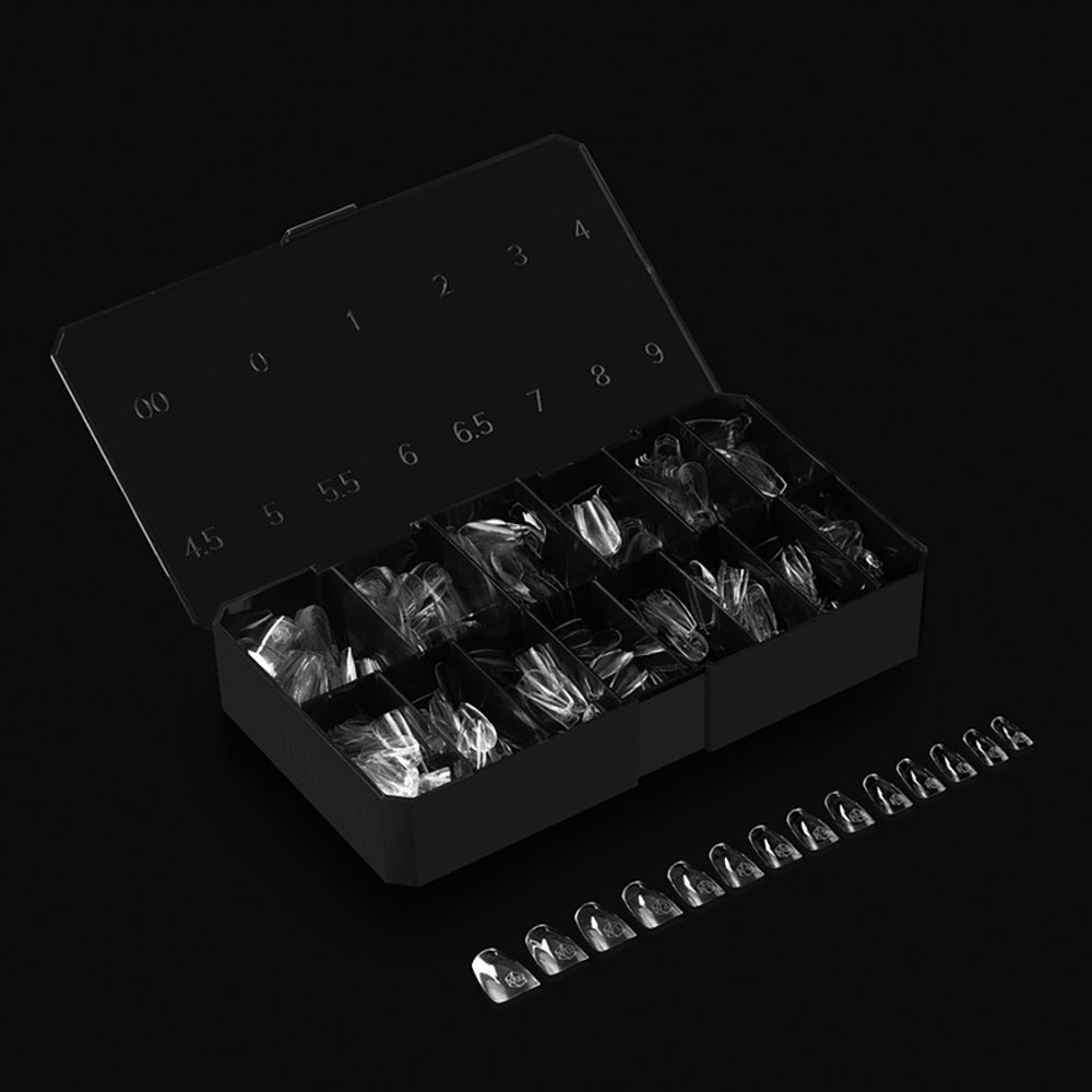 Apres Gel-X Soft Gel Tips Sculpted Coffin Short 280Pcs 11993