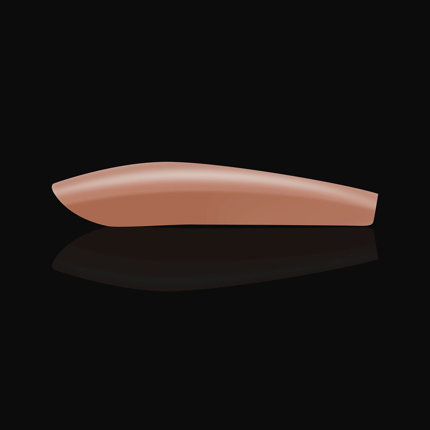 Apres Neutrals Gel-X Imani Sculpted Coffin Long 40122