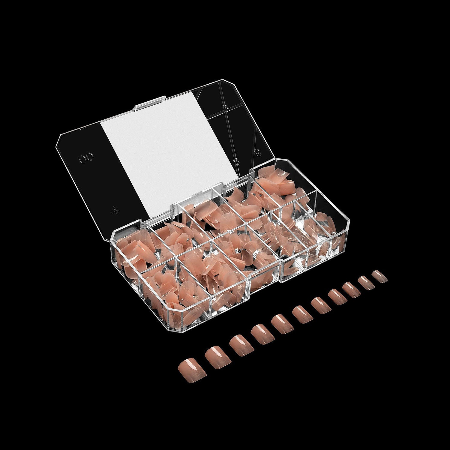 Apres Neutrals Gel-X Emma Natural Square X-Short 40142