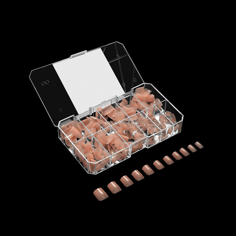Apres Neutrals Gel-X Emma Natural Square X-Short 40142
