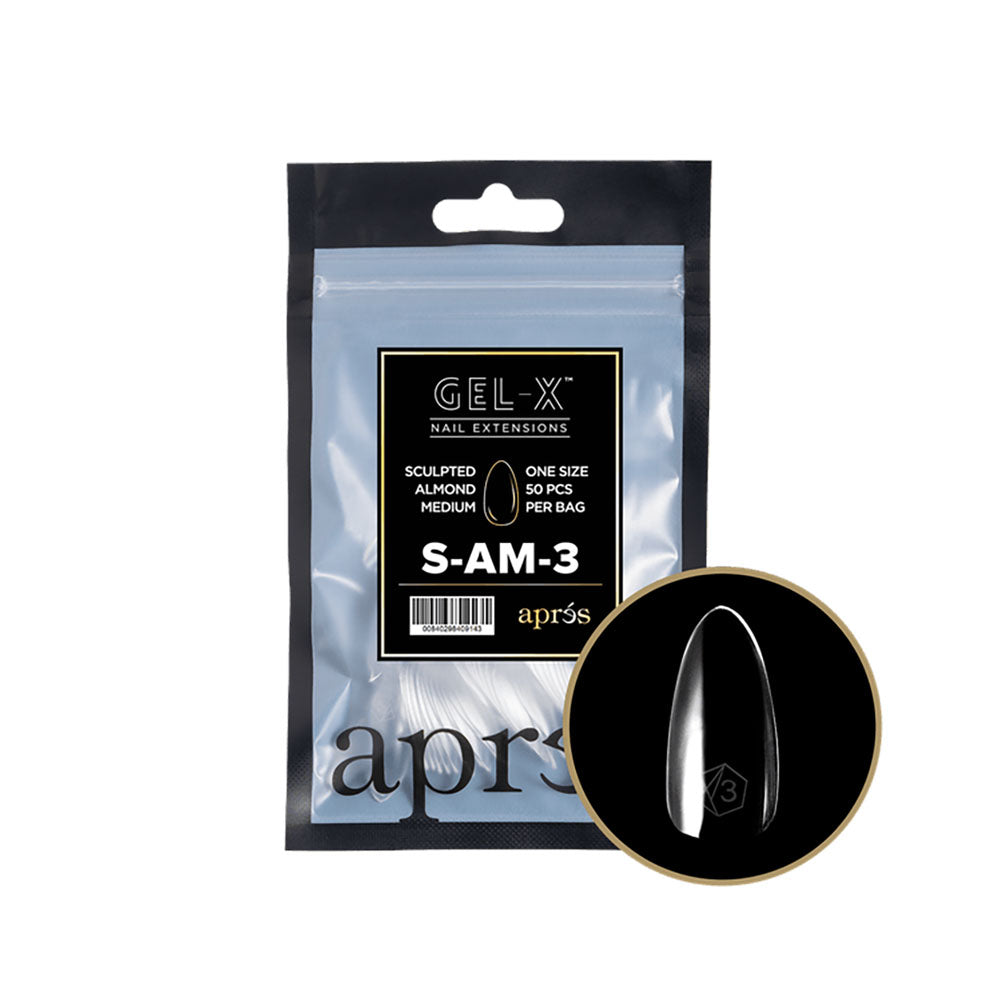 Móng úp Apres Gel-X Sculpted Almond Medium Refill SAM3 40914