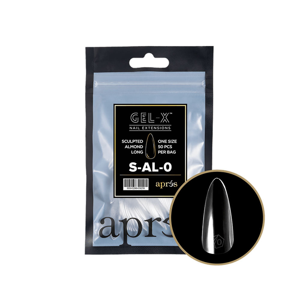 Apres Gel-X Tips Sculpted Almond Long Refill SAL0 40925