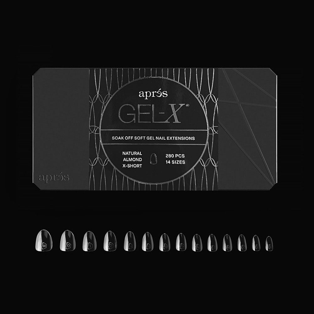 Apres Gel-X Embouts en gel souple Natural Almond X-Court 280 Pièces41176