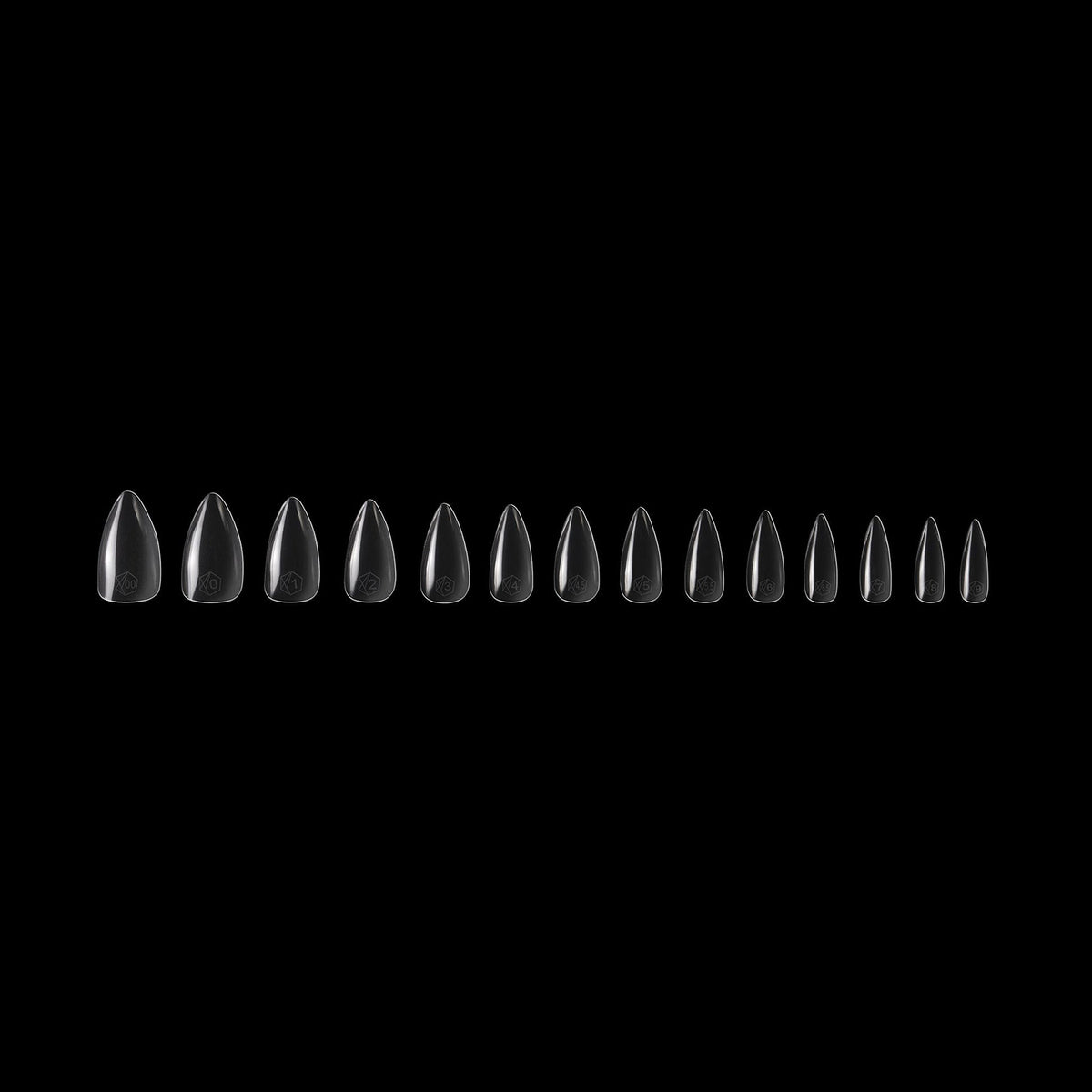Apres Gel-X Tips Sculpted Stiletto Short 600 Móng 41256