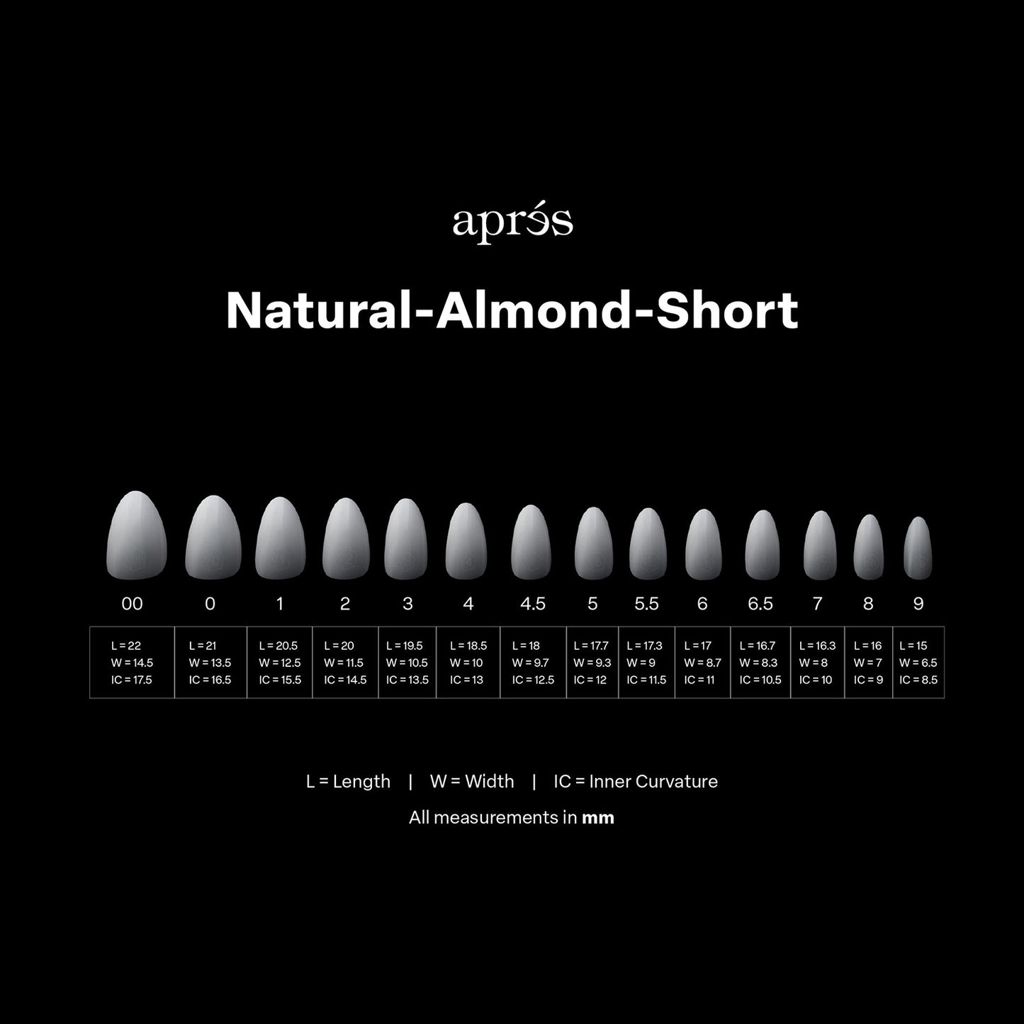 Apres Gel-X Soft Gel Ombre Tips Natural Almond Short 41653