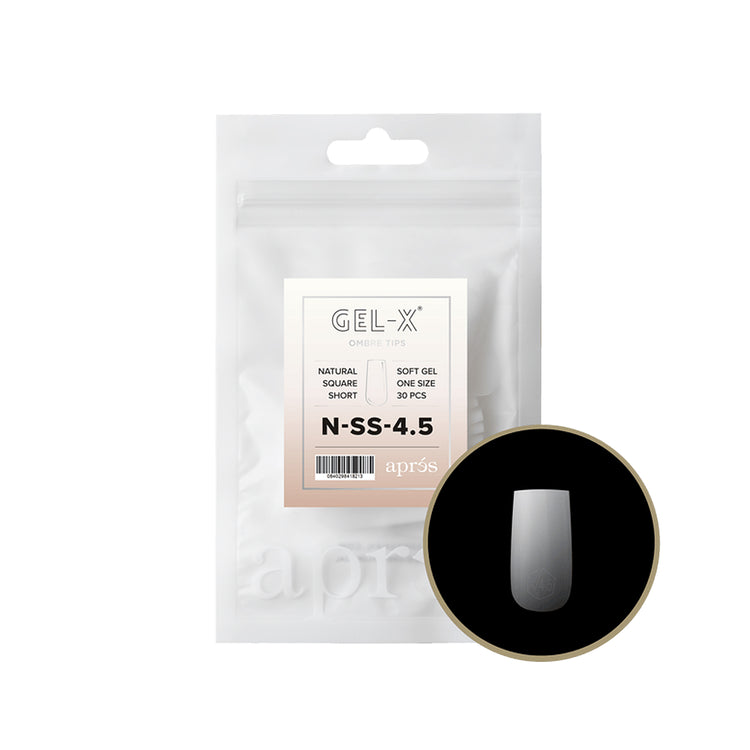 Apres Ombre Gel-X Natural Square Short Refill N-SS-4.5 41821
