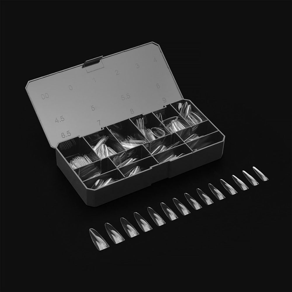 Apres Gel-X Soft Gel Tips Sculpted Almond X-Long 210Pcs