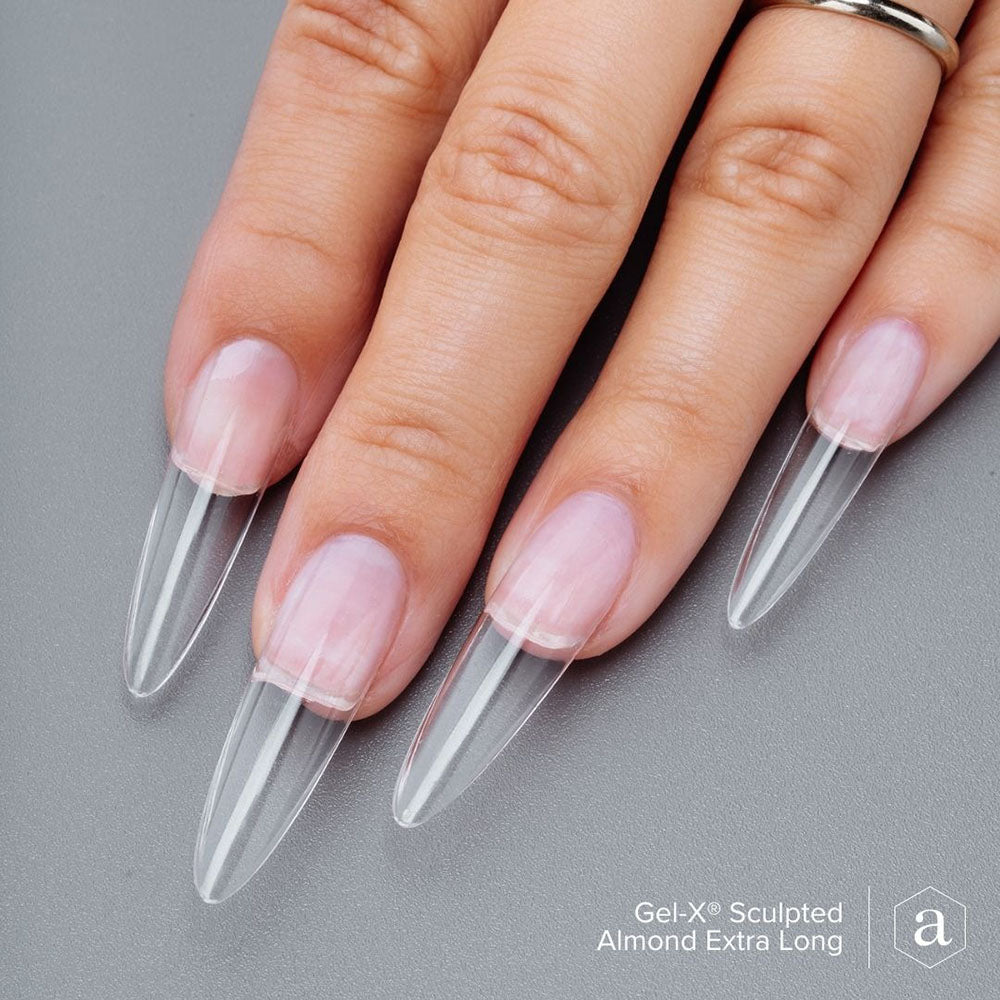 Apres Gel-X Soft Gel Tips Sculpted Almond X-Long 210Pcs